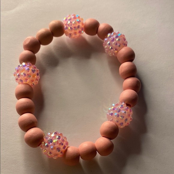 Pink Beaded Bracelet - Picture 1 of 2